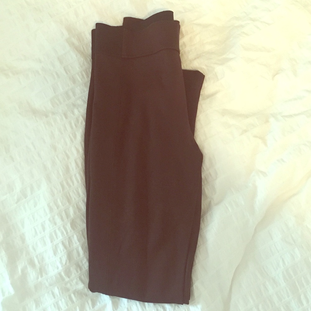 Talbots dark brown riding pants/dress leggings